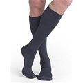 Sigvaris Sigvaris Midtown Microfiber 821CLLM93 15-20 mmHg Closed Toe Mens Calf; Large; Long - Steel Grey 821CLLM93